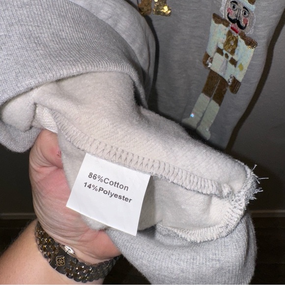Nutcracker Sweatshirt by Queen of Sparkles. - Picture 8 of 9